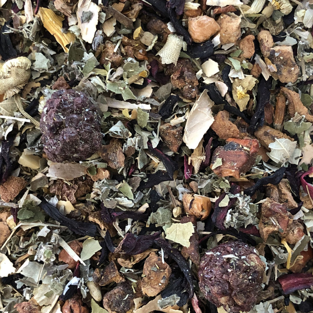 Raspberry Mint Herbal Tea