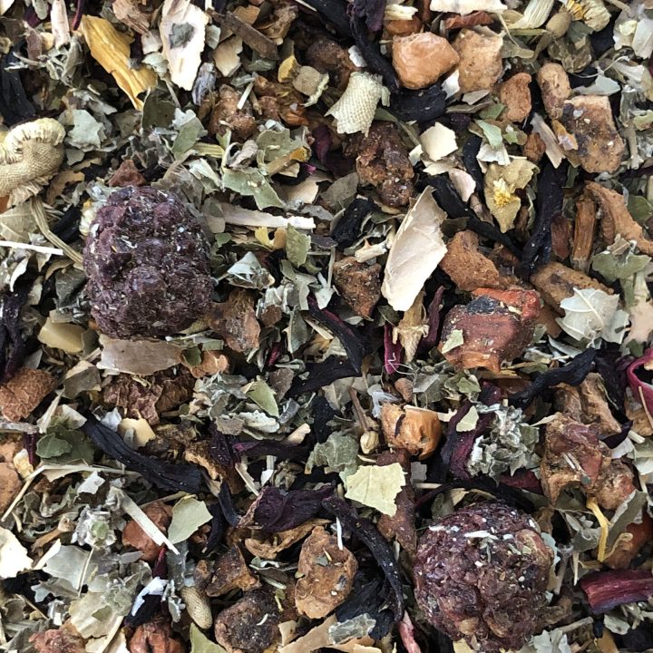 Raspberry Mint Herbal Tea