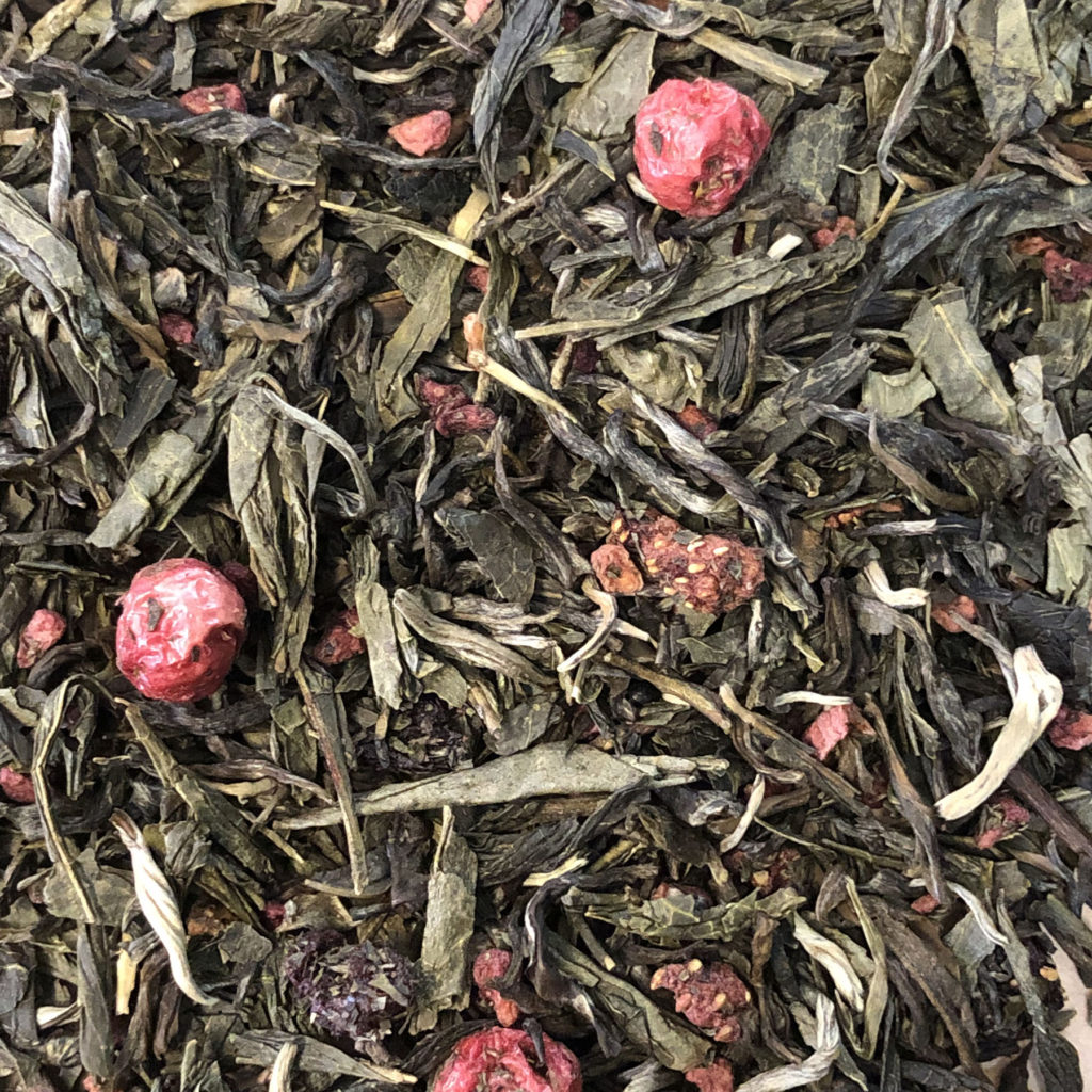 Strawberry Rhubarb Green Tea