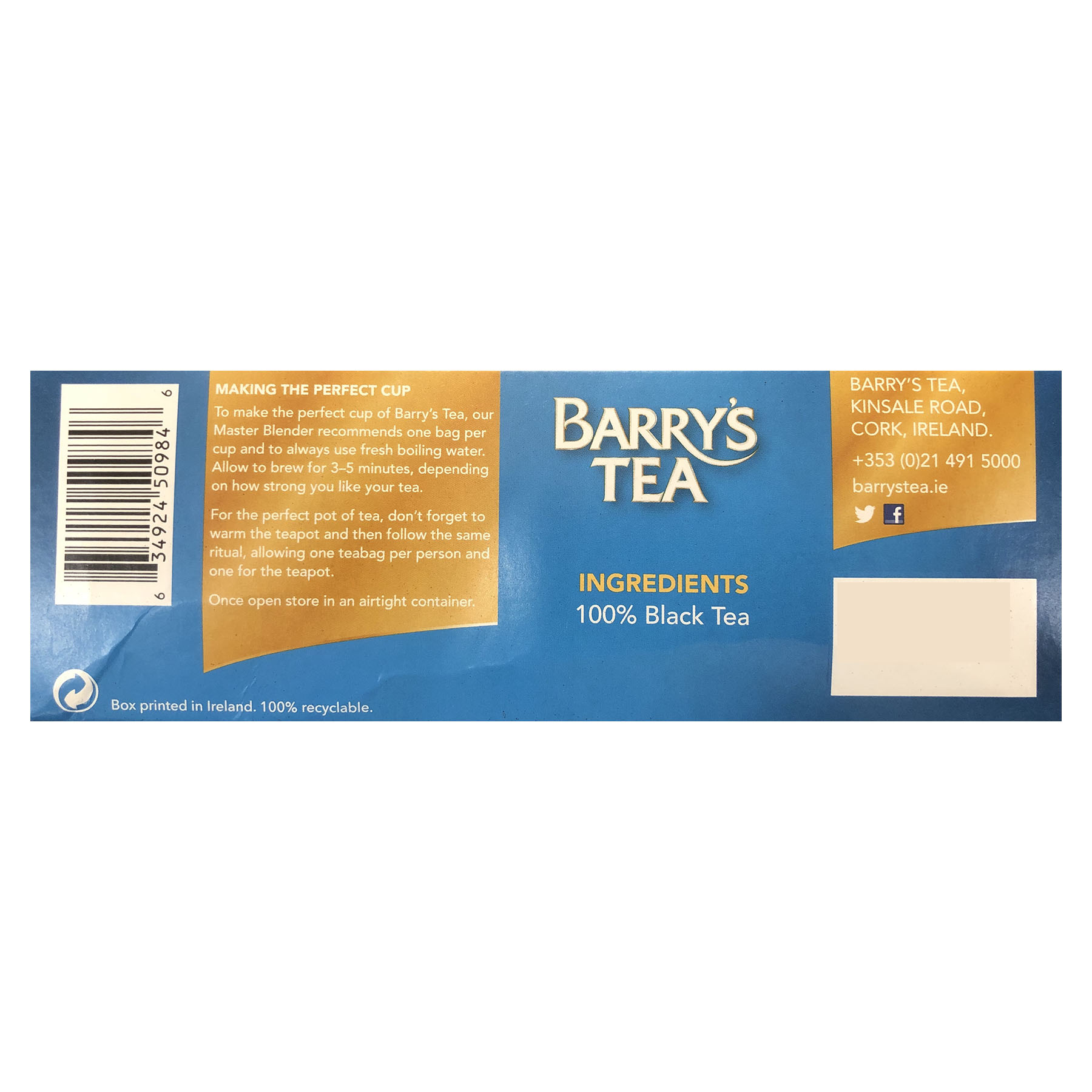 Barry’s Decaf Tea | Duncans Mills Tea Shop
