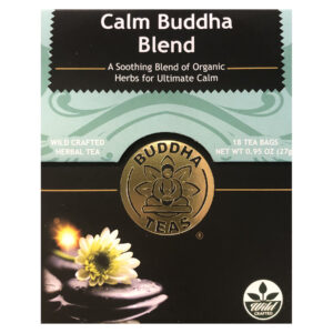 Calm Buddha Blend Tea Side 1