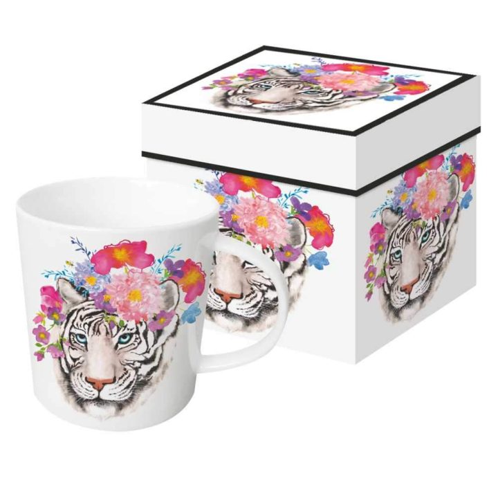 Flora Tiger Mug-D