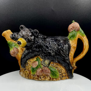 Black Bear Teapot