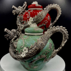 Green Dragon TeaPot