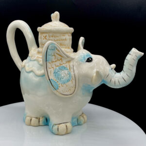 Elephant Scroll Teapot