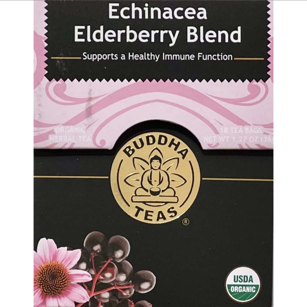 Buddha Organic Echinacea Elderberry Blend Tea