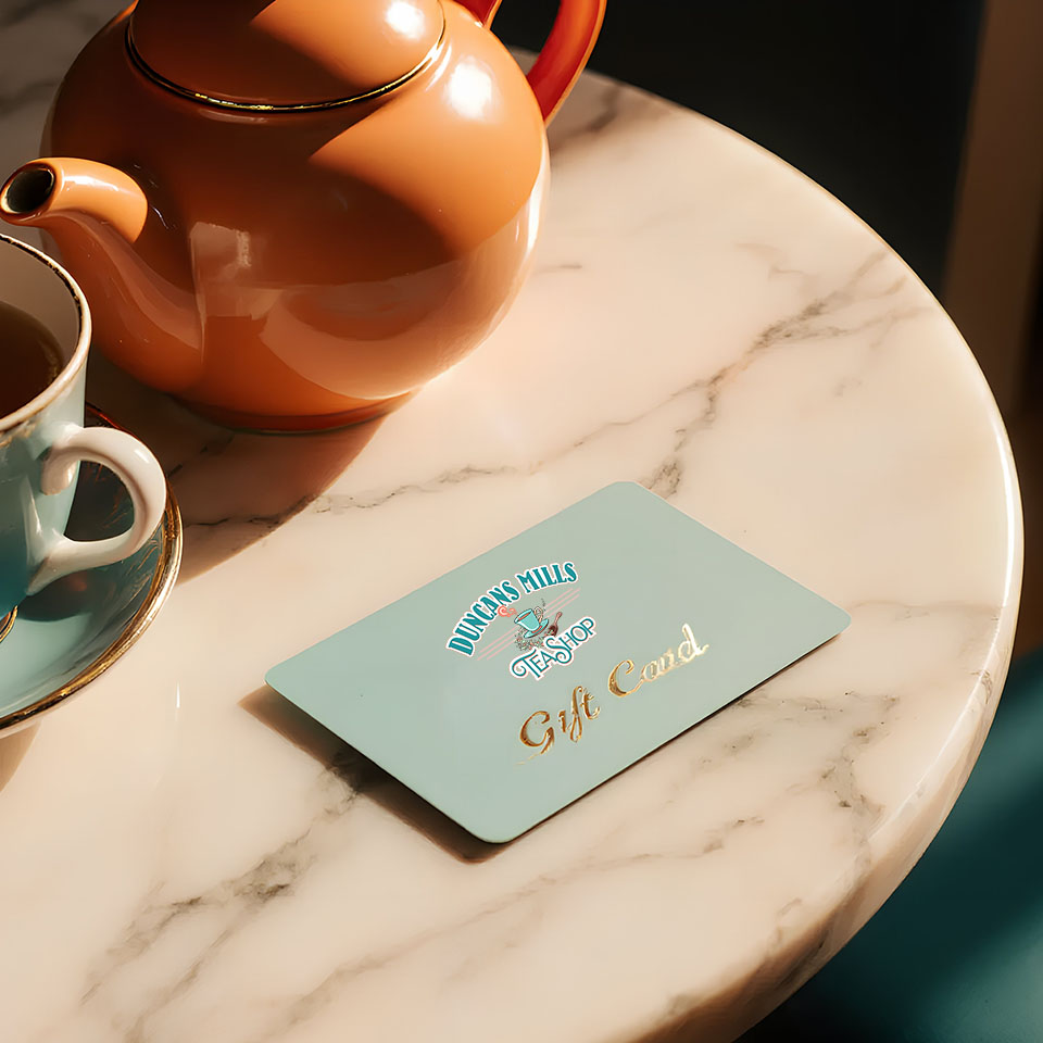 Duncans Mills Tea Shop Gift Cards